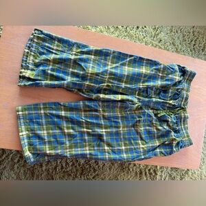 Lucy and Yak, plaid flannel pants, L